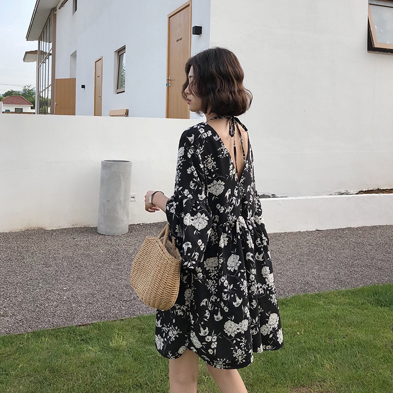 Midi Skirt Floral - Bali Beach Vacation Beach Skirt Super