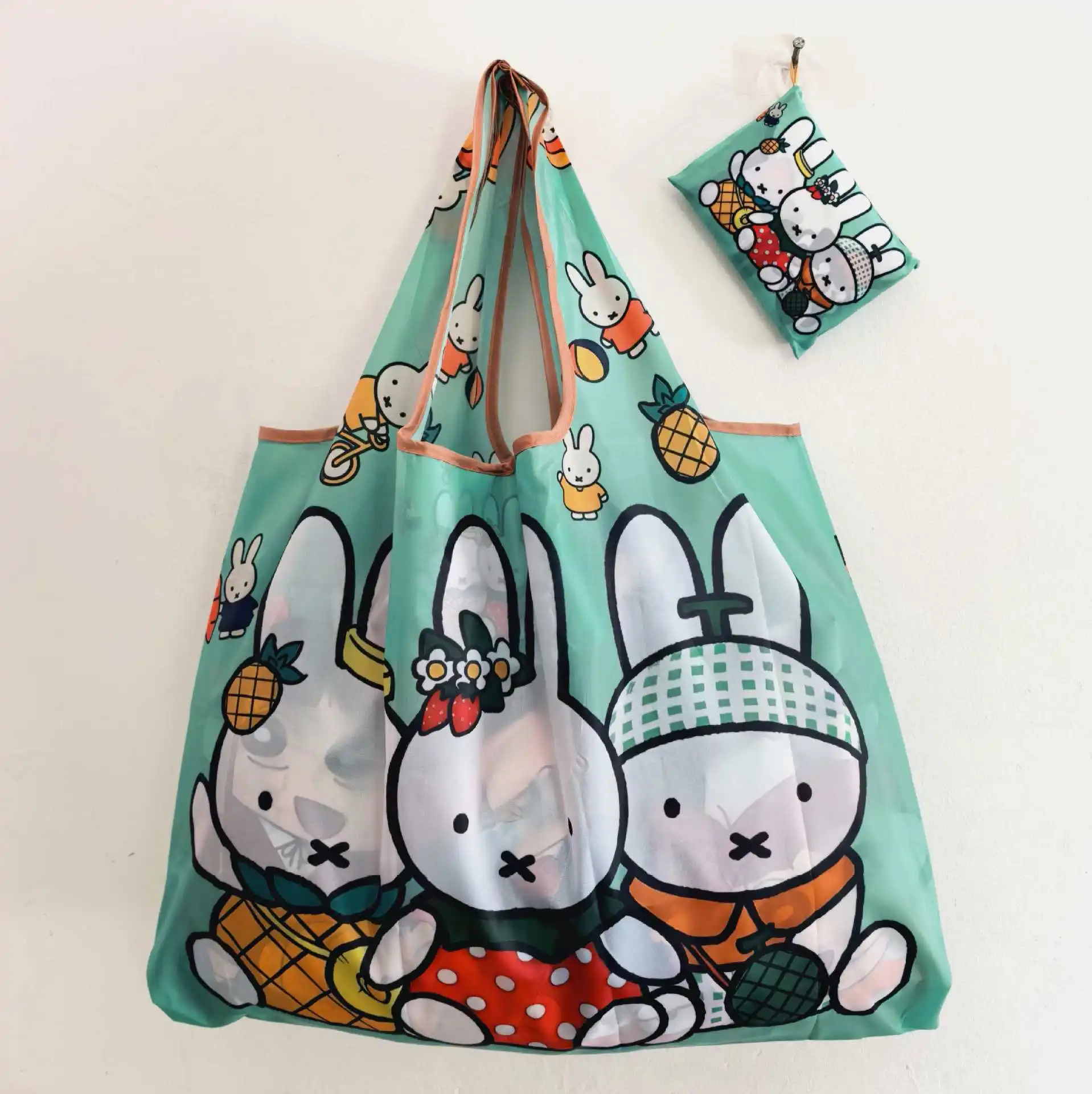 Miffy Rabbit Eco-friendly Fold - Tote Bag Beach recension och pris
